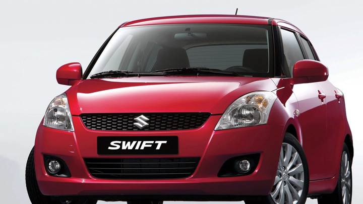 2011 Suzuki Swift Front Pose In Red